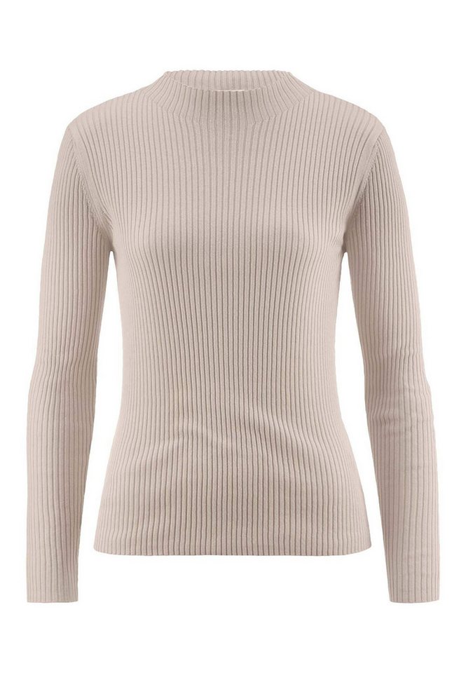 Hessnatur Strickpullover Fitted aus TENCEL™ Lyocell mit Bio-Baumwolle (1-tlg) von Hessnatur