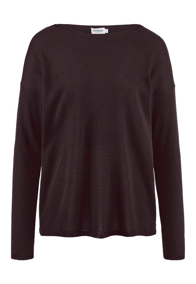 Hessnatur Strickpullover Oversize aus TENCEL™ Lyocell mit Bio-Baumwolle (1-tlg) von Hessnatur