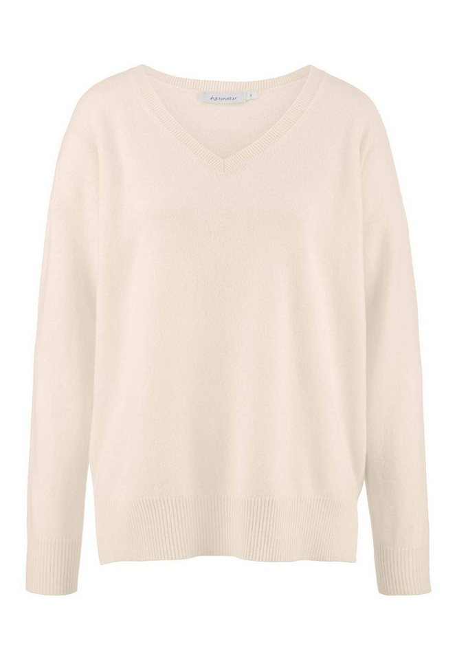 Hessnatur Strickpullover Oversized aus Bio-Schurwolle mit Kaschmir (1-tlg) von Hessnatur