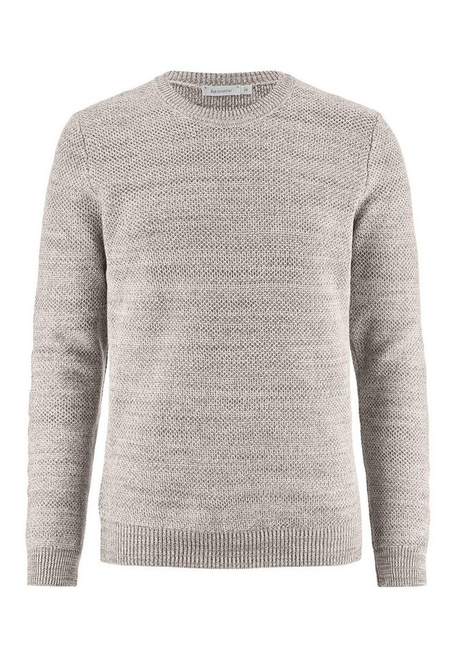 Hessnatur Strickpullover Regular aus Bio-Leinen und Bio-Baumwolle (1-tlg) von Hessnatur