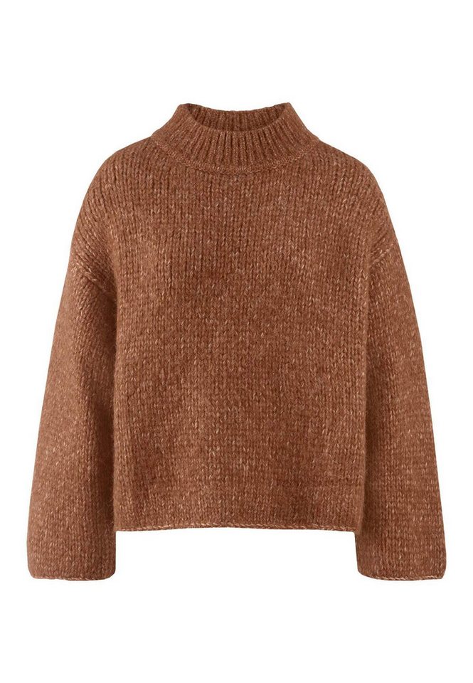 Hessnatur Strickpullover Relaxed aus Alpaka mit Bio-Baumwolle (1-tlg) von Hessnatur