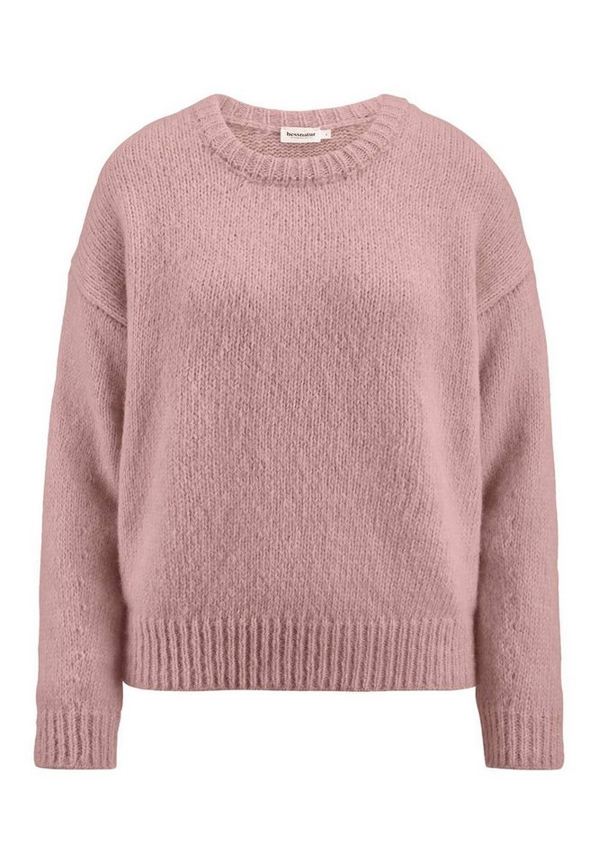 Hessnatur Strickpullover Relaxed aus Alpaka mit Bio-Baumwolle (1-tlg) von Hessnatur