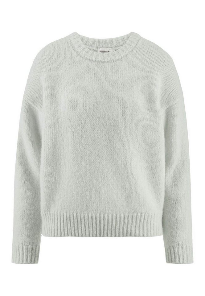 Hessnatur Strickpullover Relaxed aus Alpaka mit Bio-Baumwolle (1-tlg) von Hessnatur