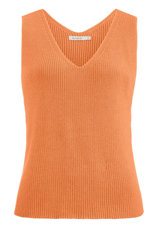 Hessnatur Stricktop Regular aus reiner Bio-Baumwolle (1-tlg) von Hessnatur