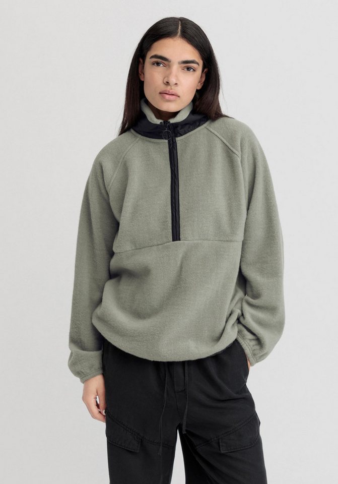 Hessnatur Sweatshirt Oversize aus Bio-Merinowolle mit Bio-Baumwolle (1-tlg) von Hessnatur