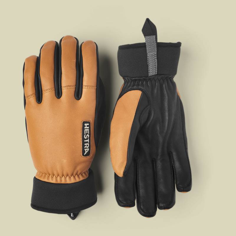 Army Leather Wool Terry Größe 10 Farbe cork von Hestra