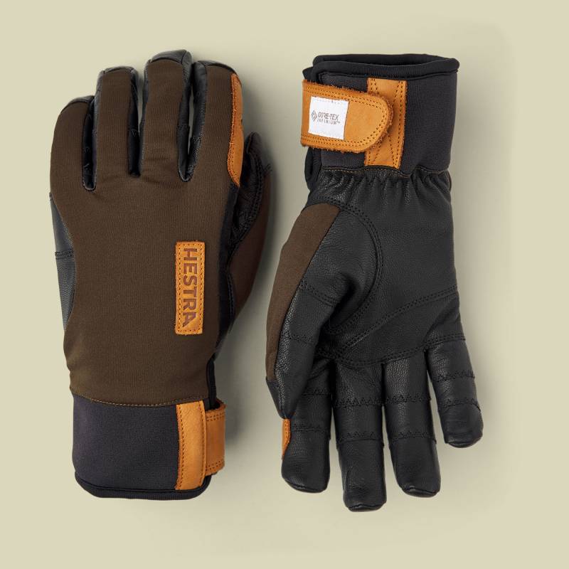 Ergo Grip Active Wool Terry Größe 10 Farbe dark forest/black von Hestra