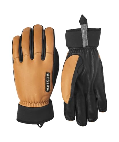 HESTRA Army Leather Wool Terry 5 Finger 3001620 710 Cork 9 von Hestra