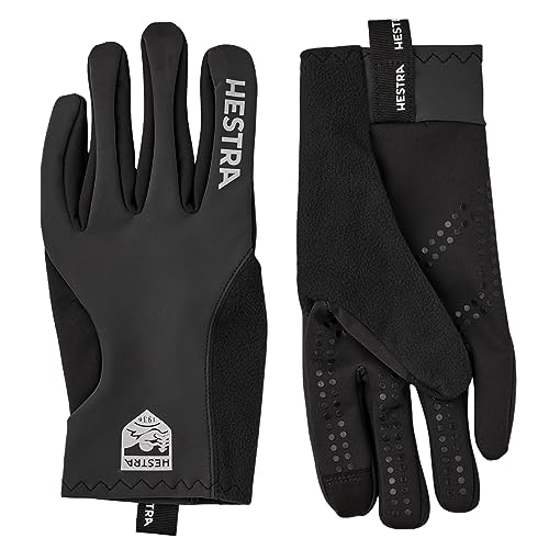 HESTRA Damen, Herren Handschuhe Runners All Weather Dark Grey 7 von Hestra