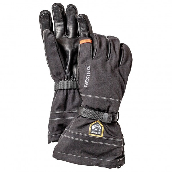Hestra - Army Leather Blizzard 5 Finger - Handschuhe Gr 6 grau von Hestra
