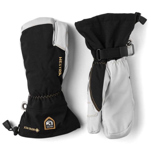 Hestra - Army Leather GORE-TEX 3 Finger - Handschuhe Gr 7 schwarz/grau von Hestra