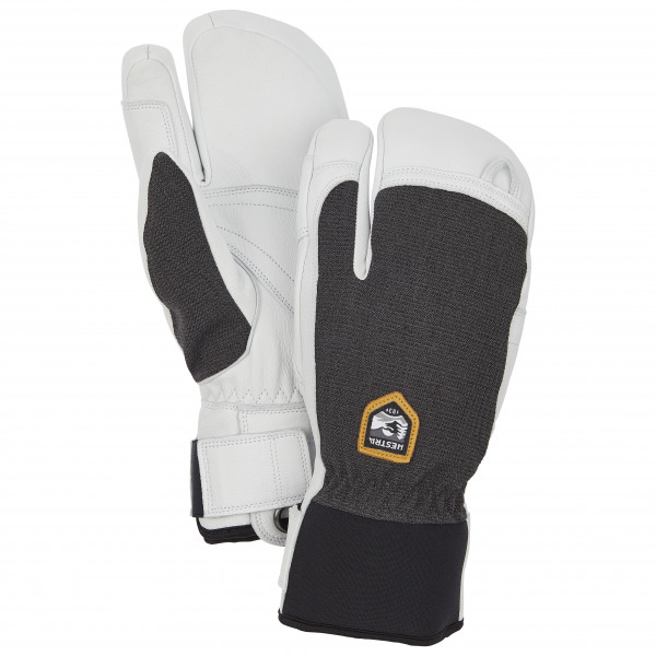 Hestra - Army Leather Patrol 3 Finger - Handschuhe Gr 7 grau von Hestra