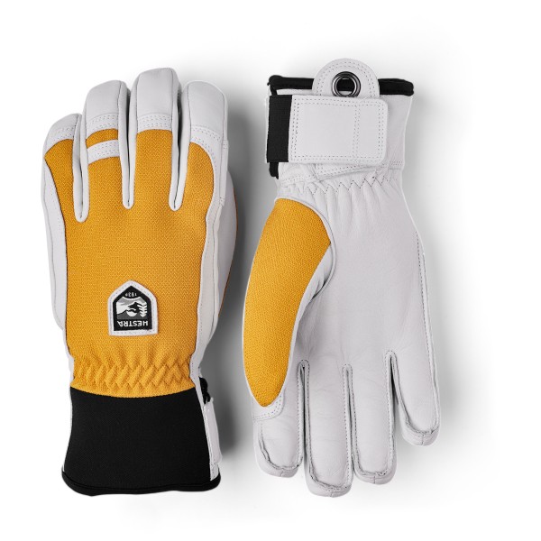 Hestra - Army Leather Patrol 5 Finger - Handschuhe Gr 10 grau von Hestra