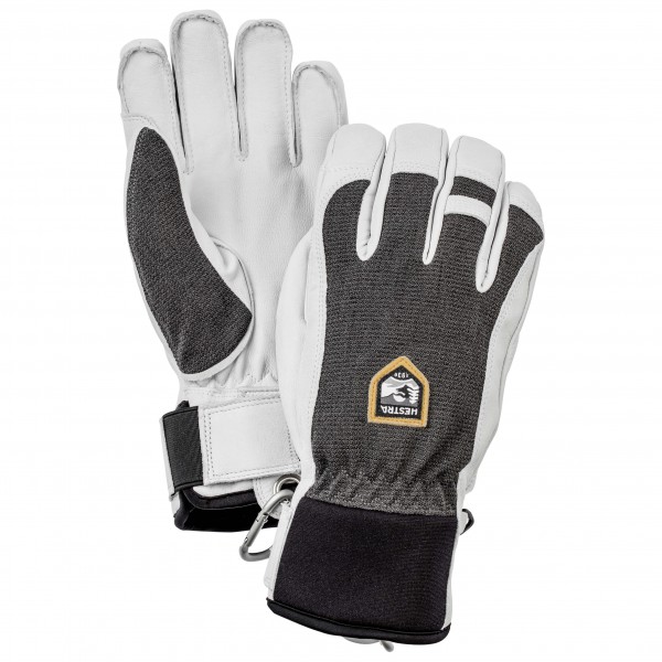 Hestra - Army Leather Patrol 5 Finger - Handschuhe Gr 9 grau von Hestra