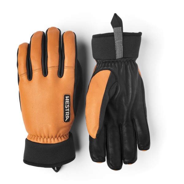 Hestra - Army Leather Wool Terry 5 Finger - Handschuhe Gr 11 schwarz von Hestra