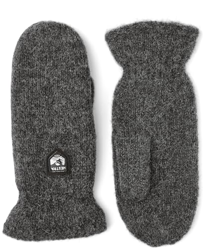 Hestra Gloves - Hestra Basic Wool Mitt - Charcoal von Hestra