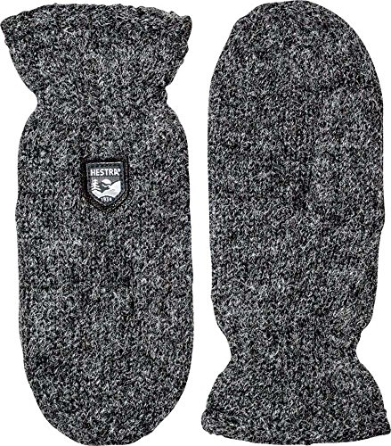 Hestra Gloves - Hestra Basic Wool Mitt - Charcoal von HESTRA
