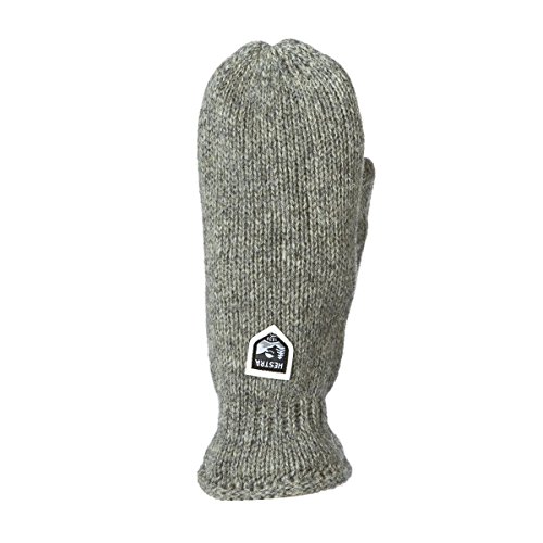 Hestra Basic Wool Fäustlinge grau von Hestra