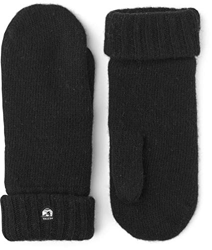 Hestra Bonnie Knit Fäustlinge Strickhandschuhe Fausthandschuhe Damen - mit Futter Winter Herbst-Winter - 9 HS schwarz von Hestra
