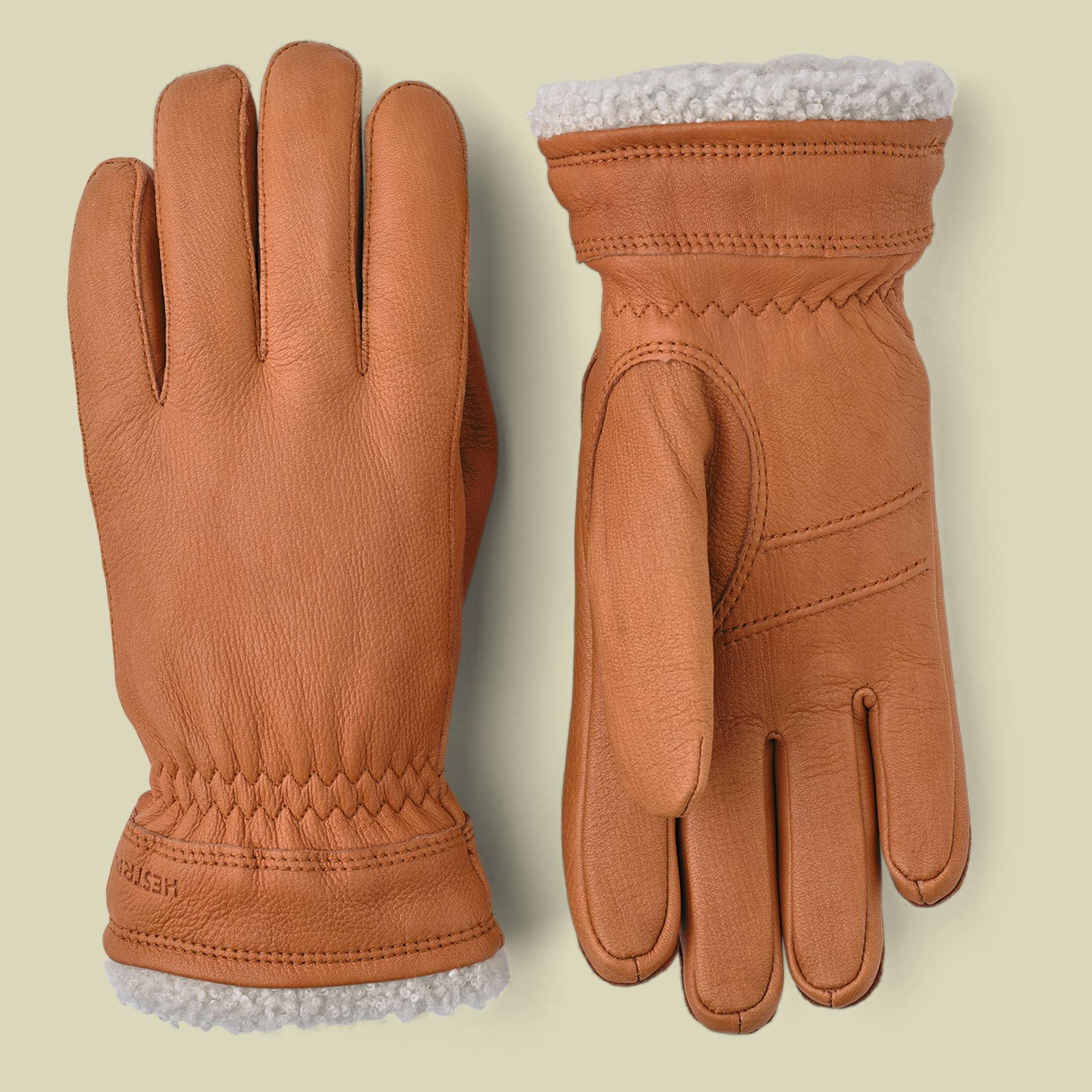 Deerskin Primaloft Women Größe 6 Farbe cork von Hestra