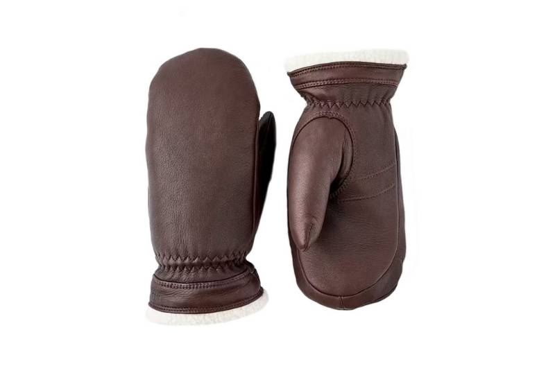 Hestra Fäustlinge HESTRA Boda Mitt - Hirschleder Fäustling Damen mit Primaloft Gold von Hestra