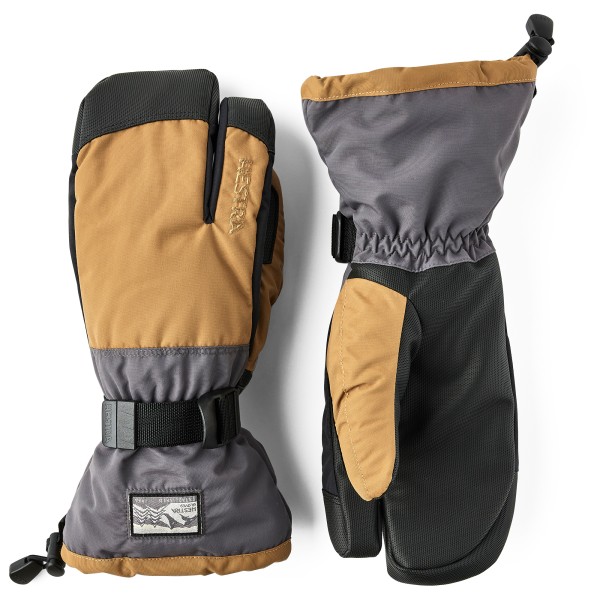 Hestra - Gauntlet Senior 3 Finger - Handschuhe Gr 7 grau von Hestra