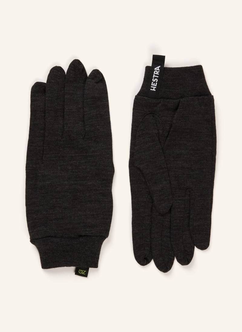 Hestra Handschuhe Aus Merinowolle grau von Hestra