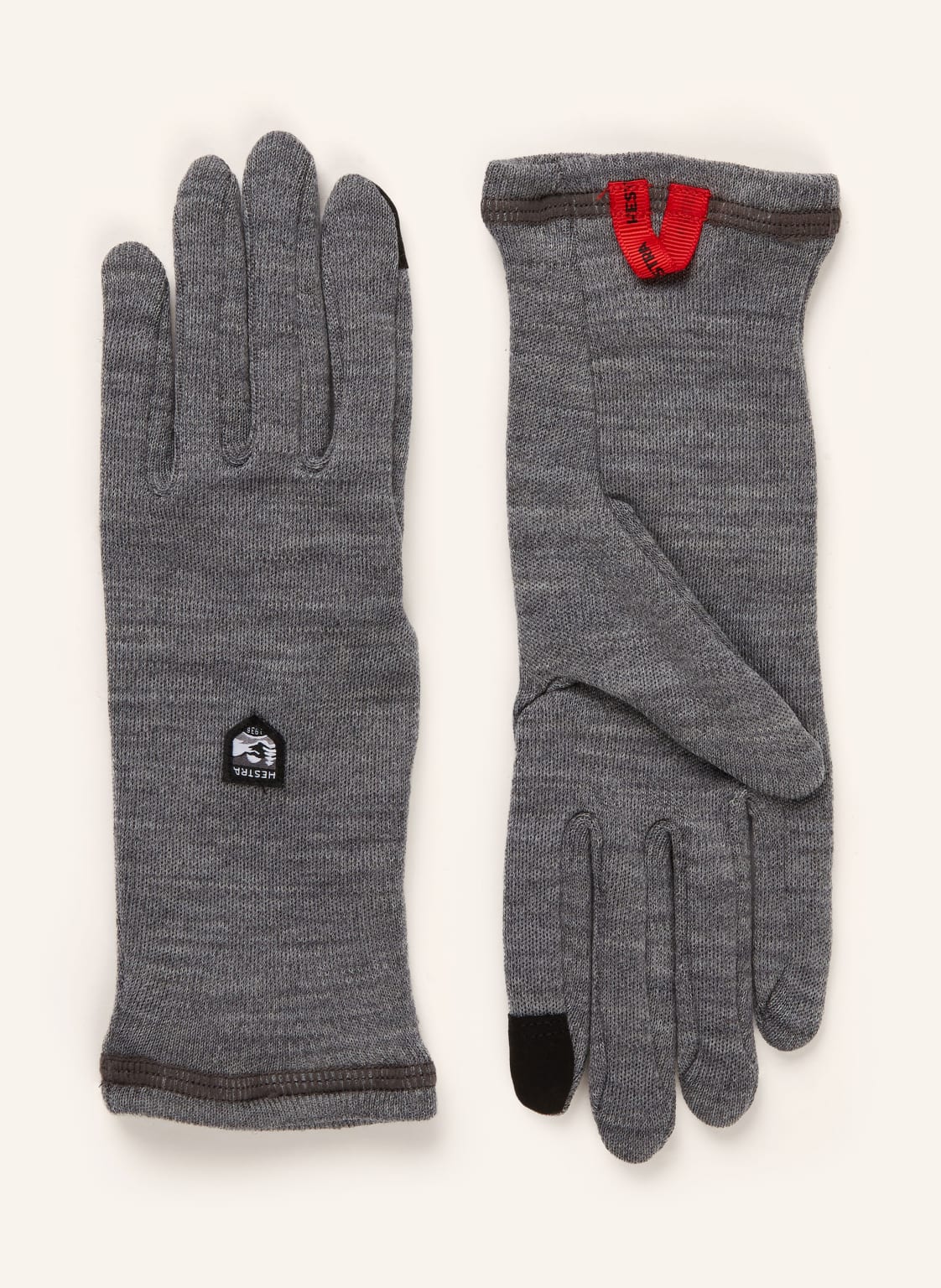 Hestra Handschuhe Gravita Aus Merinowolle grau von Hestra