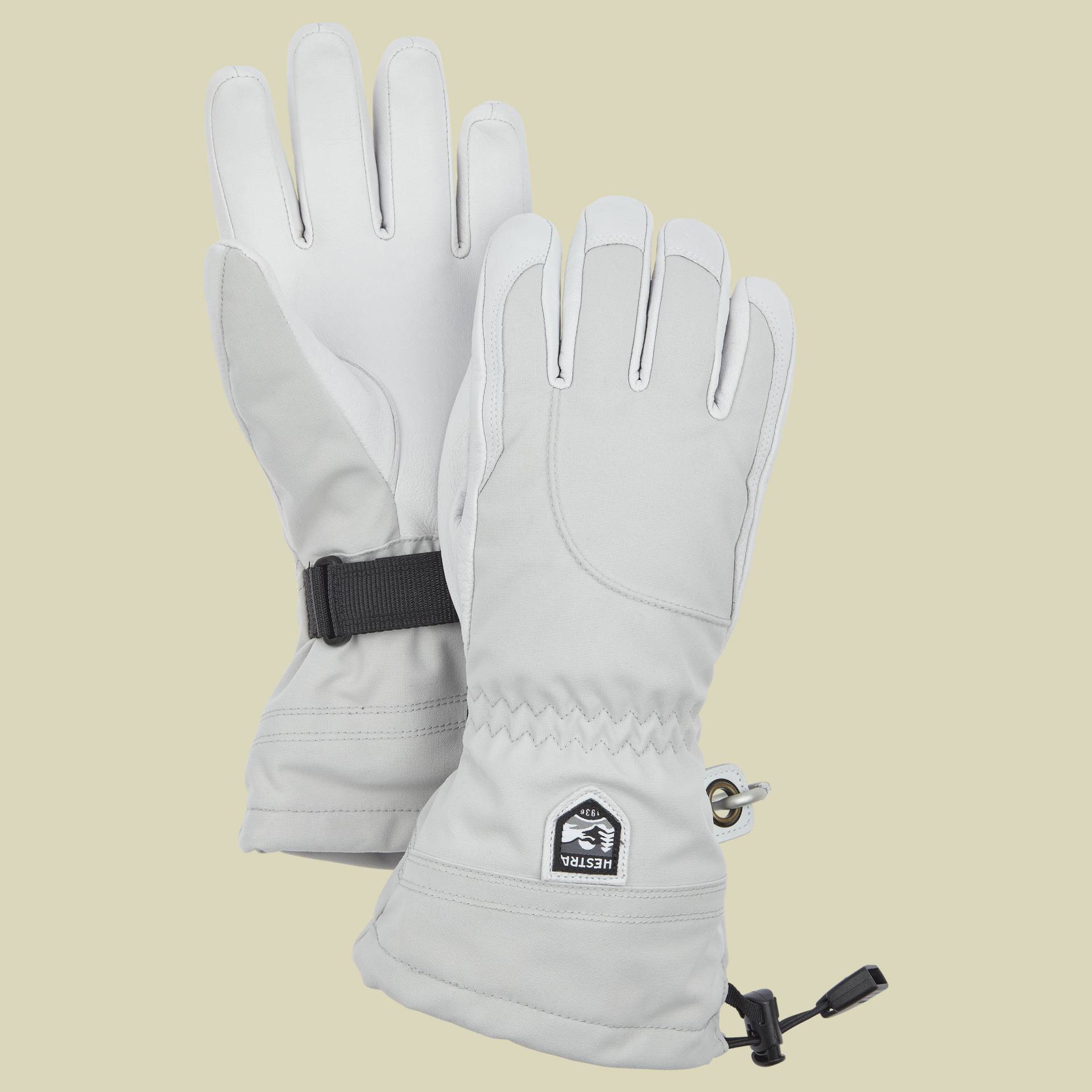 Heli Ski Female Größe 6 Farbe pale grey/offwhite von Hestra