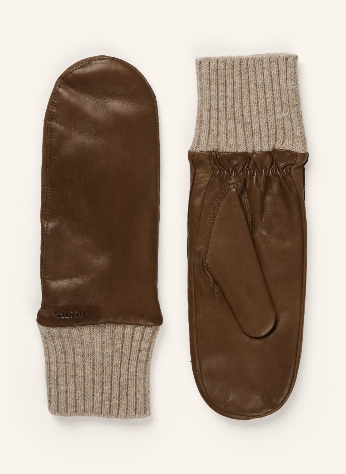 Hestra Lederfäustlinge Tina braun von Hestra