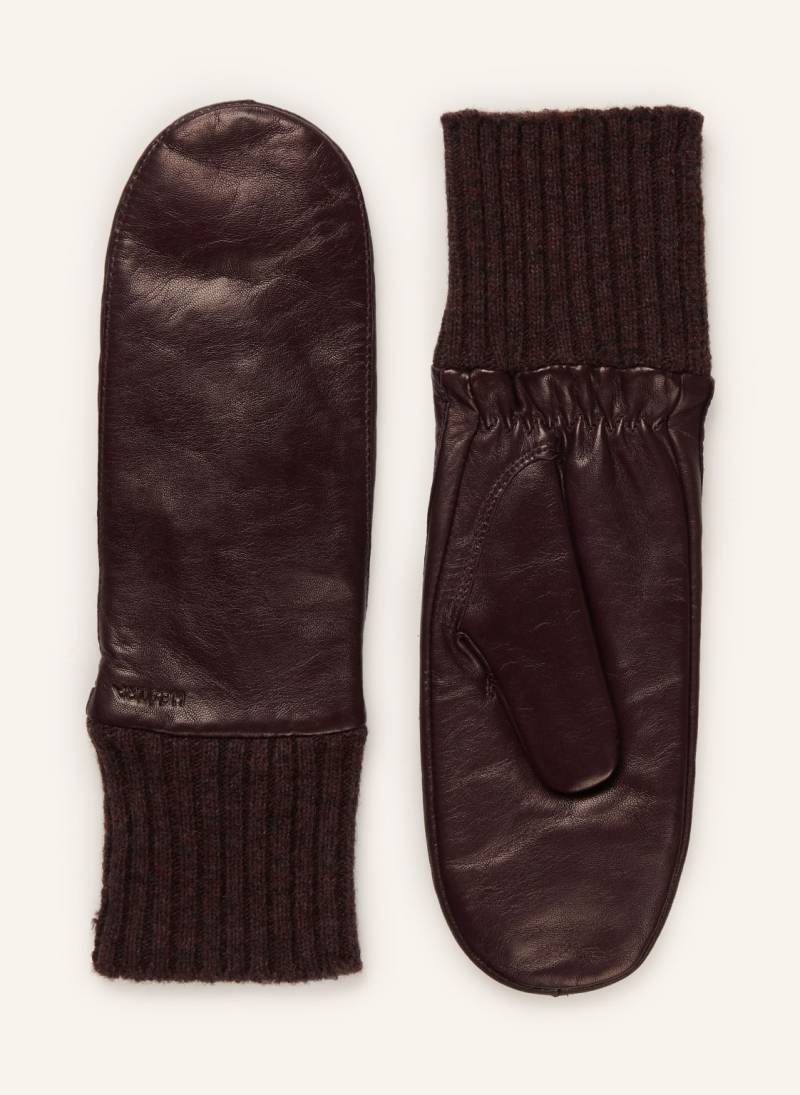 Hestra Lederfäustlinge Tina lila von Hestra