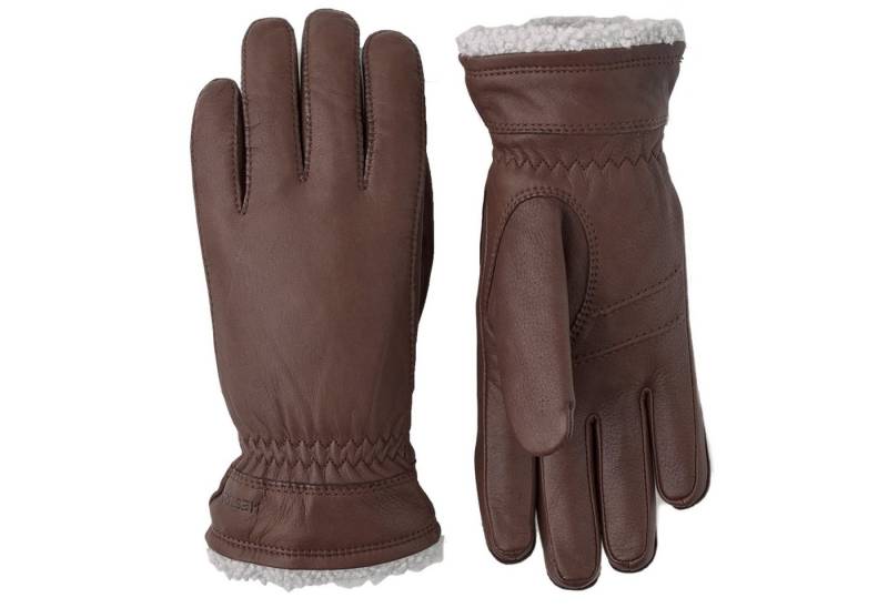 Hestra Lederhandschuhe HESTRA Deerskin Primaloft - Hirschleder-Winterhandschuhe Damen mit von Hestra
