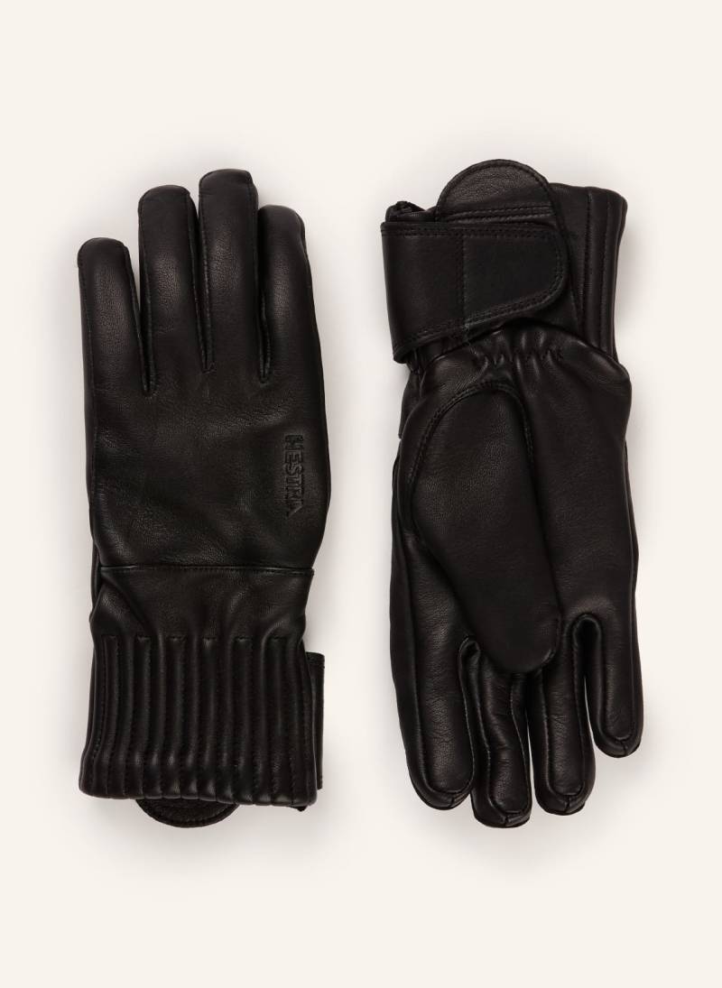 Hestra Lederhandschuhe Idre schwarz von Hestra