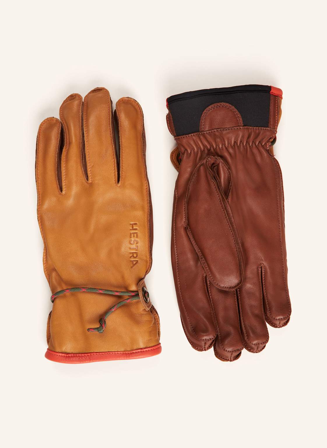 Hestra Lederhandschuhe Wakayma braun von Hestra