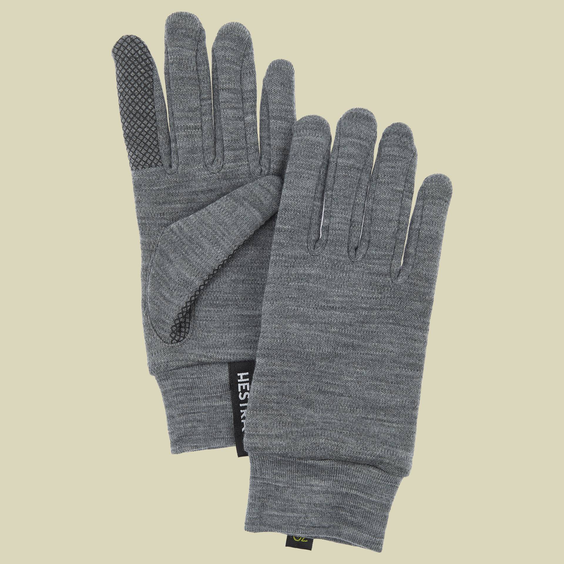 Merino Touch Point Größe 6 Farbe grey von Hestra