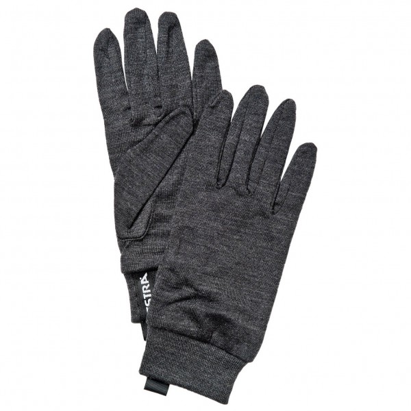 Hestra - Merino Wool Liner Active 5 Finger - Handschuhe Gr 4 grau von Hestra