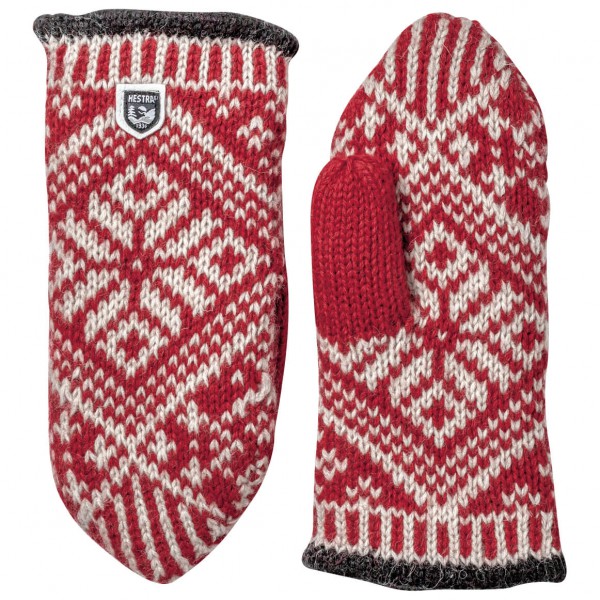 Hestra - Nordic Wool Mitt - Handschuhe Gr 10 rot von Hestra