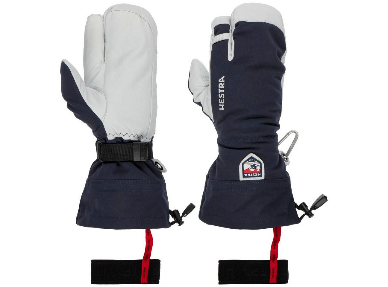 Hestra Skihandschuhe (1-St) Lederhandschuhe mit Futter von Hestra