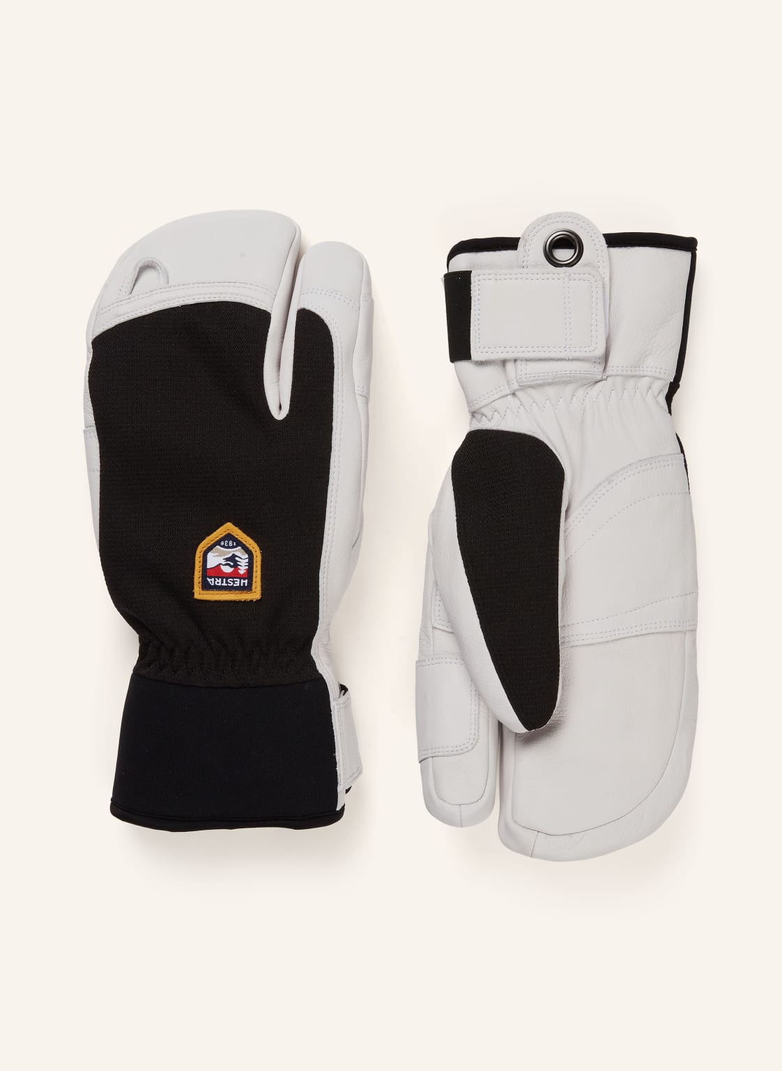 Hestra Skihandschuhe Army Leather Patrol schwarz von Hestra