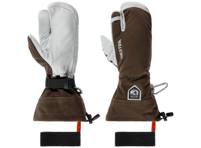 Hestra Skihandschuhe (1-St) Lederhandschuhe mit Futter von Hestra