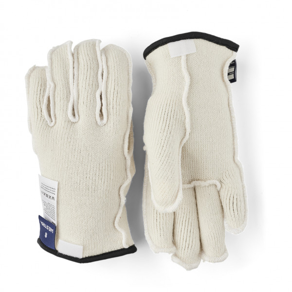 Hestra - Wakayama Wool Liner 5 Finger - Handschuhe Gr 9 beige von Hestra