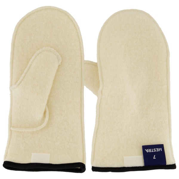 Hestra - Wakayama Wool Liner Mitt - Handschuhe Gr 7 beige von Hestra