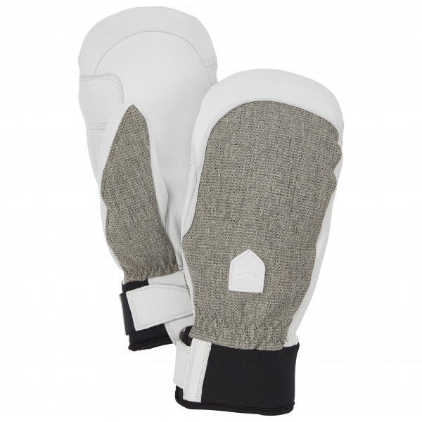 Hestra - Women's Army Leather Patrol Mitt - Handschuhe Gr 7 grau von Hestra