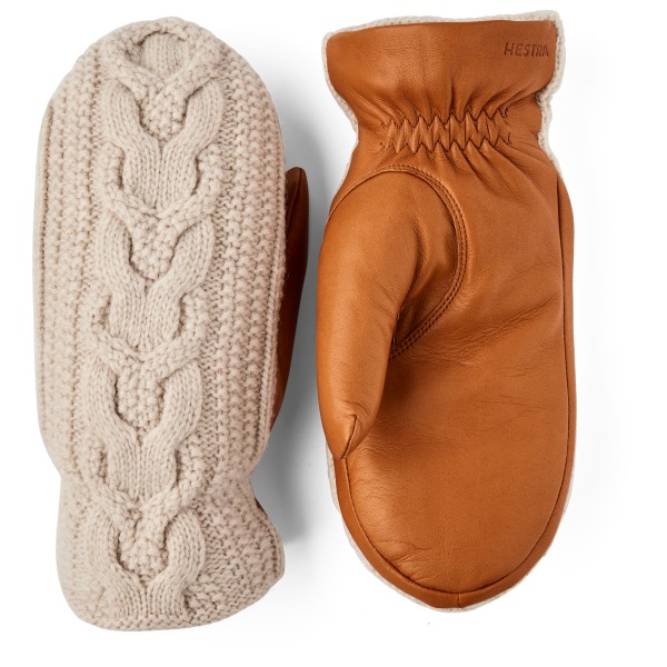 Hestra - Women's Elle Mitt - Handschuhe Gr 7 beige von Hestra