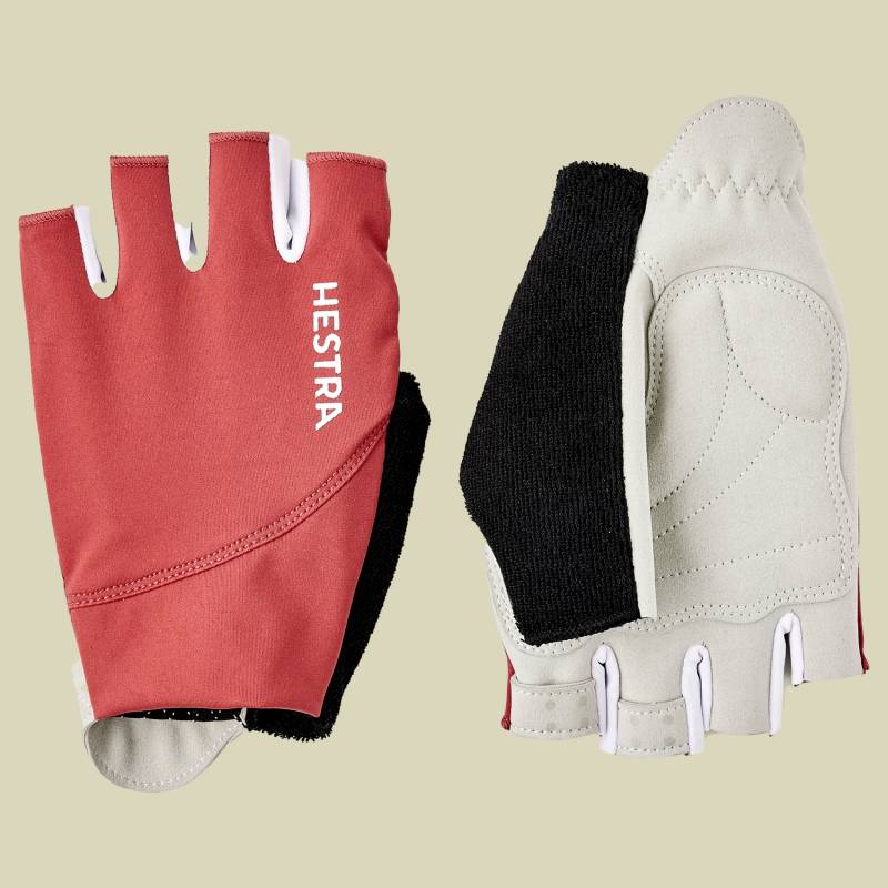 Spiro Short – 5 finger unisex 7 mehrfarbig II - Farbe rust/light grey von Hestra