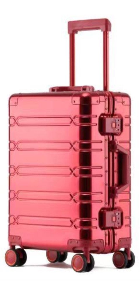 Heuer H Koffer Aluminium Line Premium 20/24/28 Zoll, TSA-Schlösser, Aluminium, Leicht, Robust von Heuer H