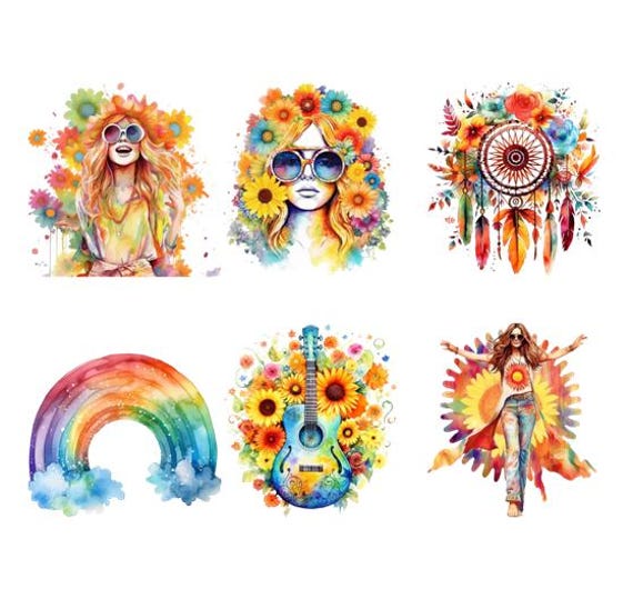 Bügelbild Bügelmotiv Hippie 70Er Truck Peace Frau Verschiedene Größen Bügelbild Bügelmotiv Hippie 70Er Truck Peace Frau Verschiedene Größen von HeupelStore