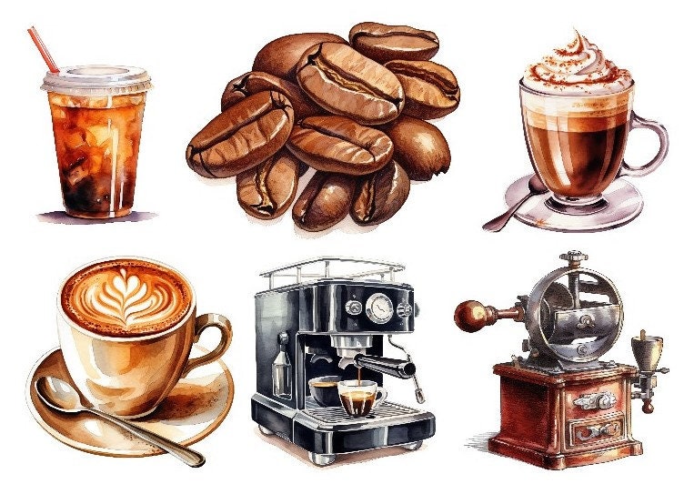 Bügelbild Bügelmotiv Kaffee Cafe Cappuccino Barista Verschiedene Größen Bügelbild Bügelmotiv Kaffee Cafe Cappuccino Barista Verschiedene Größen von HeupelStore