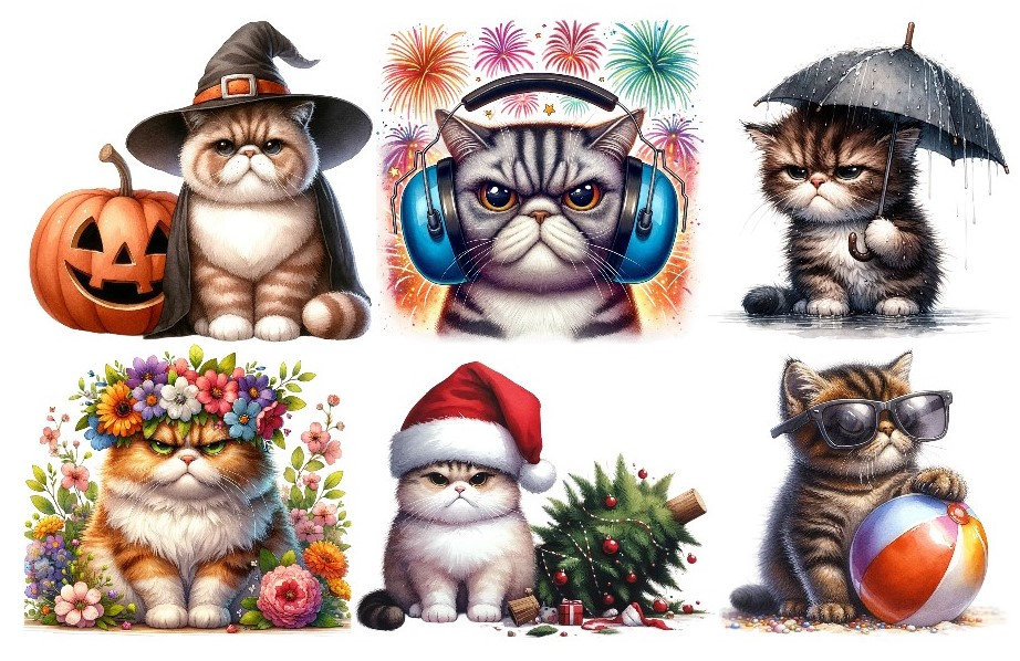 Bügelbild Bügelmotiv Katze Grumpy Cat Junge Mädchen Verschiedene Größen Bügelbild Bügelmotiv Katze Grumpy Cat Junge Mädchen Verschiedene Größen von HeupelStore