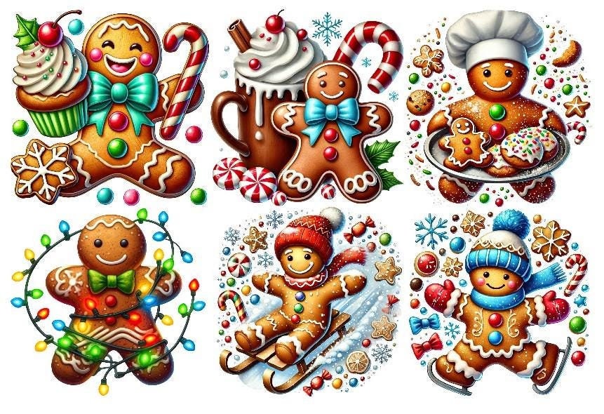 Bügelbild Bügelmotiv Lebkuchenmann Winter Weihnachten Junge Mädchen Verschiedene Größen Bügelbild Bügelmotiv Lebkuchenmann Winter Weihnachten Junge Mädchen Verschiedene Größen von HeupelStore